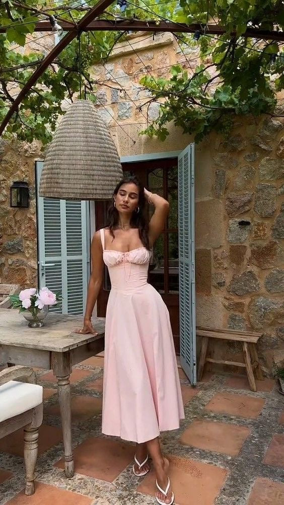 Women's - Midi Dress - Summer Style - Party Dress