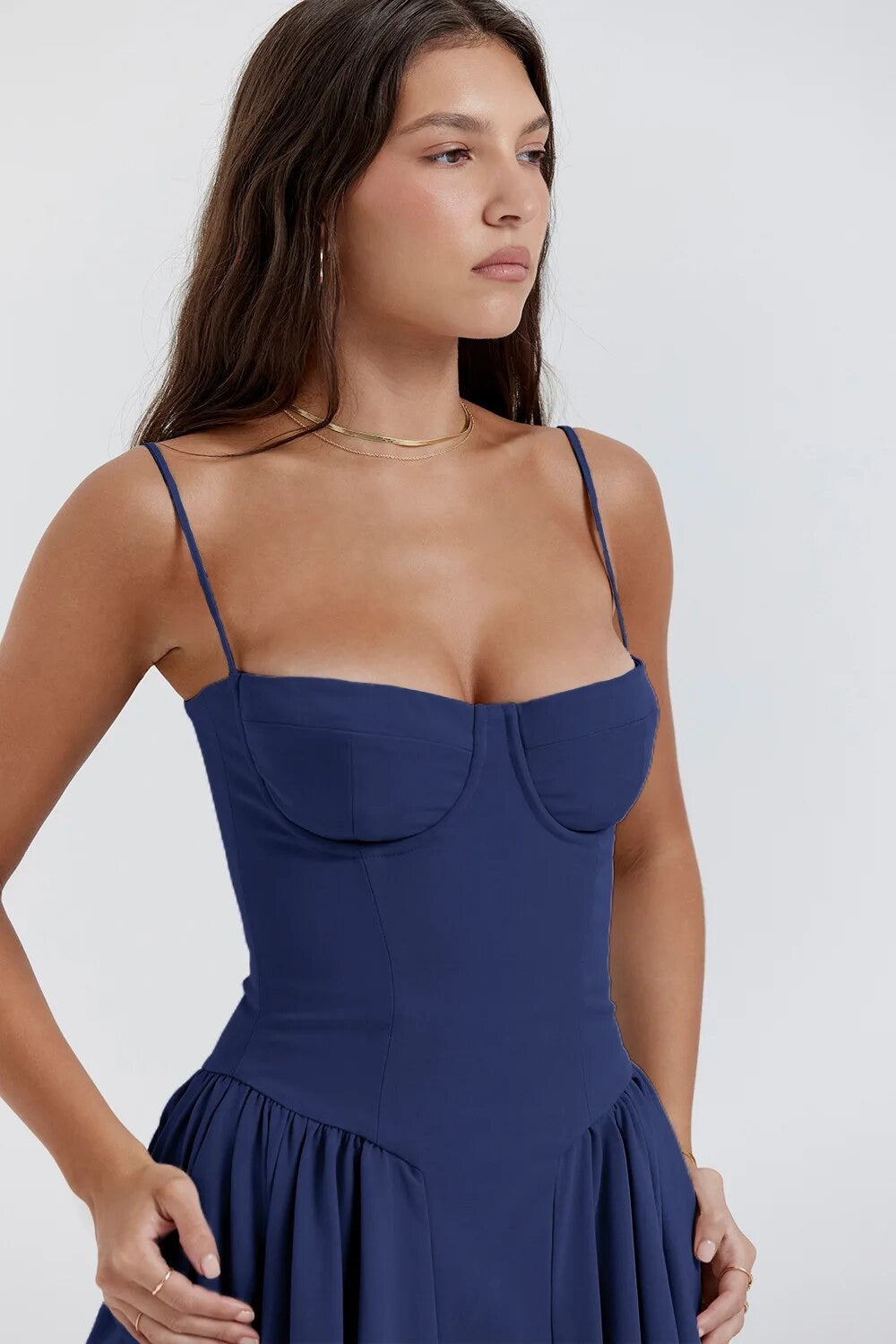 Women's - Midi Dress - Classic Style - Elegant Dress